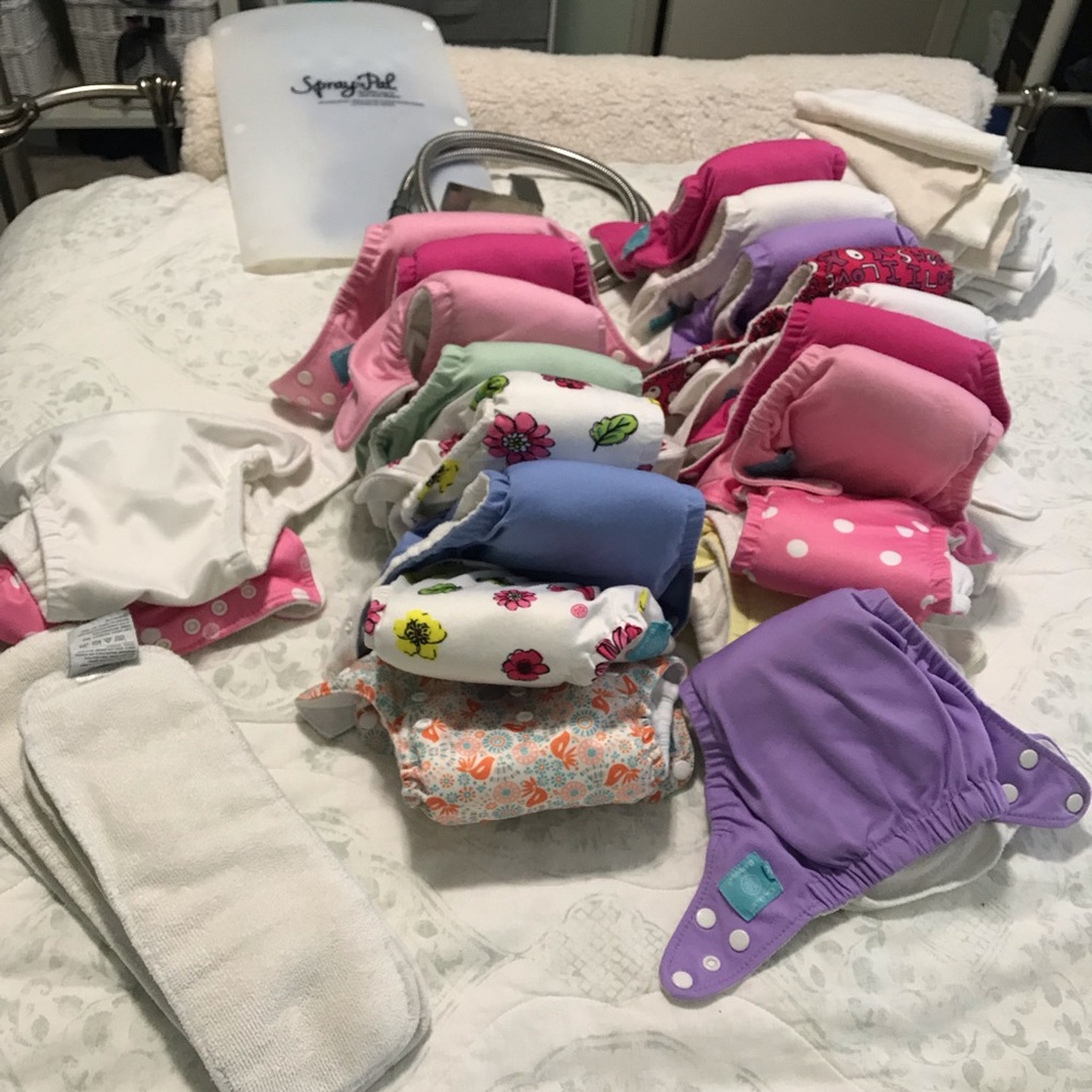 One-size Charlie Banana cloth diapers